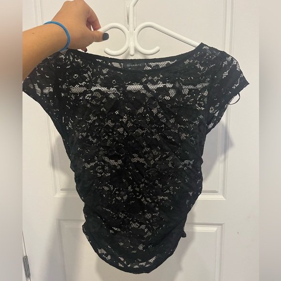 Dynamite lace top - Picture 1 of 3